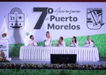 Avanza Puerto Morelos con trabajo, resultados, y honestidad: Blanca Merari