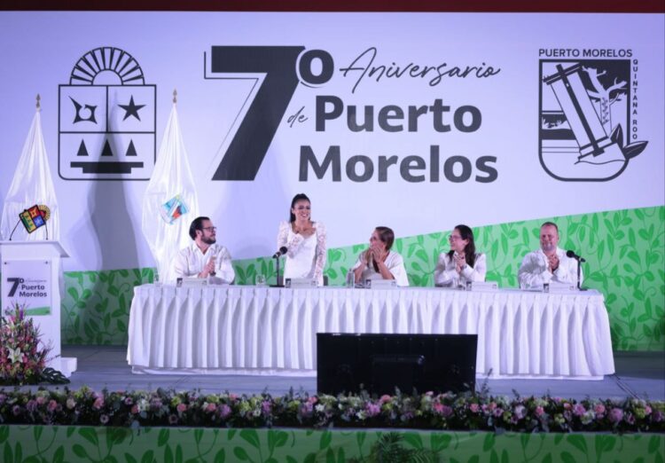 Avanza Puerto Morelos con trabajo, resultados, y honestidad: Blanca Merari