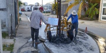 Amplía gobierno de Puerto Morelos la red de pozos de absorción