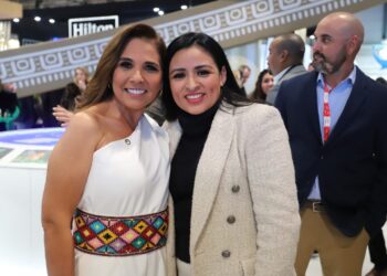 Promueve Blanca Merari atractivos de Puerto Morelos en FITUR 2023