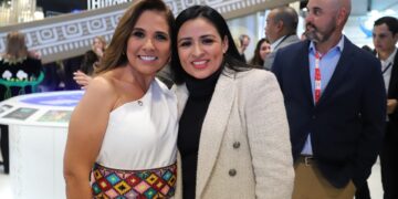 Promueve Blanca Merari atractivos de Puerto Morelos en FITUR 2023