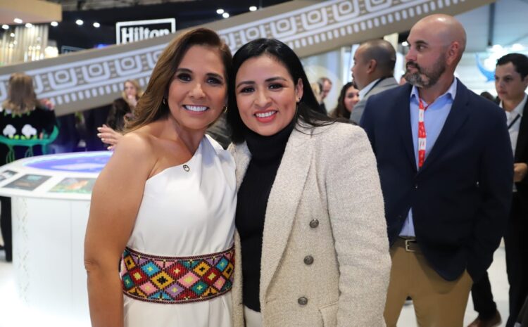 Promueve Blanca Merari atractivos de Puerto Morelos en FITUR 2023