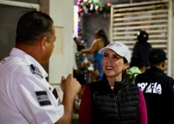 Fortalece Atenea Gómez seguridad de estudiantes durante entrada a clases