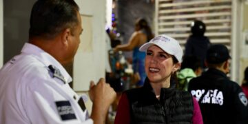 Fortalece Atenea Gómez seguridad de estudiantes durante entrada a clases