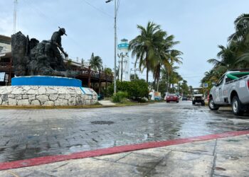 Isla Mujeres, sin afectaciones por recientes lluvias