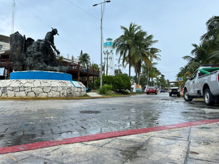 Isla Mujeres, sin afectaciones por recientes lluvias