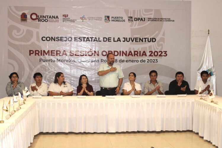 Puerto Morelos, sede de la Primera Sesión Ordinaria del Consejo Estatal de la Juventud