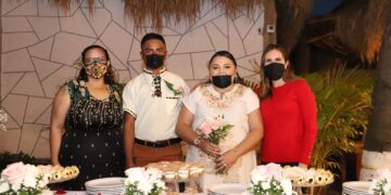 Invita Atenea Gómez a parejas de Isla Mujeres a sumarse a Programa de Bodas Colectivas