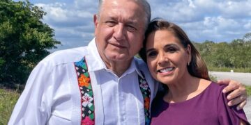 Supervisa AMLO avances de tramos 5 y 6 del Tren Maya en Quintana Roo