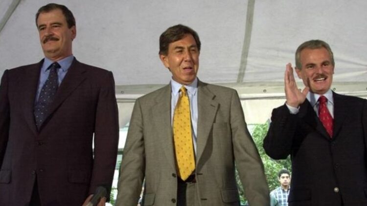 Se alía Cuauhtémoc Cárdenas con Francisco Labastida para proyecto electoral en 2024