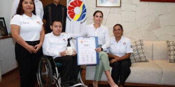 Ana Patricia Peralta recibe “Premio Ciudad Incluyente” otorgado al Ayuntamiento de Benito Juárez