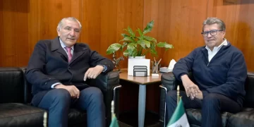 Revisan Adán Augusto López y Ricardo Monreal temas pendientes de agenda legislativa
