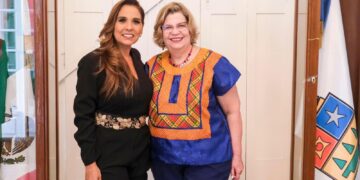 Trabajan Mara Lezama e INMUJERES en impulsar la estrategia de paz y seguridad para las mujeres