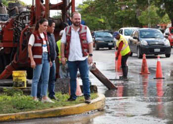 Gobierno municipal activa trabajos preventivos por lluvias en Cancún