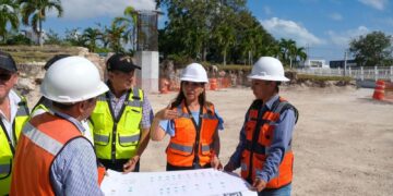 Avanzan megaobras gestionadas por Mara Lezama en Quintana Roo