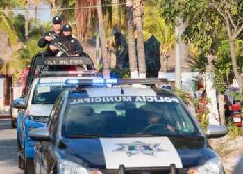 Se activa operativo en materia de Seguridad Pública en Isla Mujeres