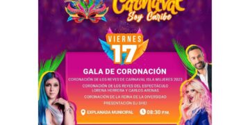 Invita Atenea Gómez a la Gala de Coronación del Carnaval "Soy Caribe 2023"