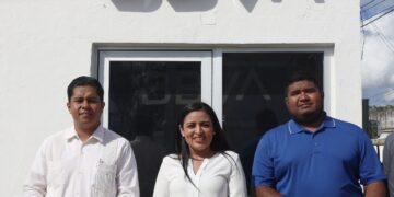 Blanca Merari inaugura cajero automático en delegación de Leona Vicario