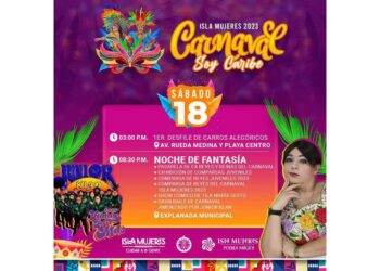 Isla Mujeres, lista para vivir una gran noche en el Carnaval “Soy Caribe 2023”