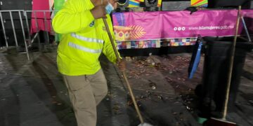 Se refuerza la limpieza en Isla Mujeres con motivo del Carnaval "Soy Caribe 2023"