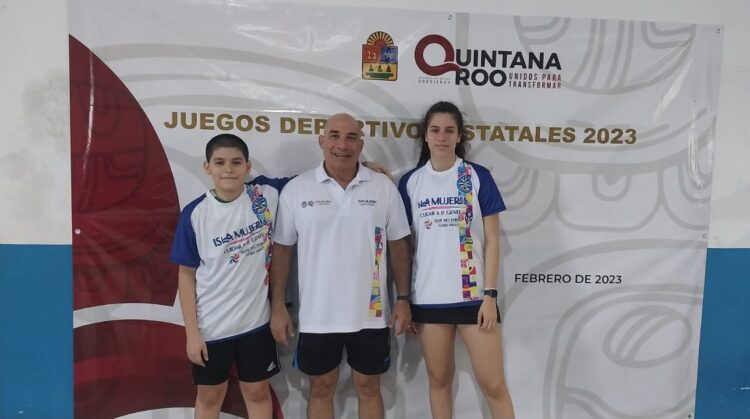 Deportistas de Isla Mujeres pasan a etapa estatal de Juegos Deportivos Estatales 2023