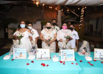 Legalizarán parejas en Isla Mujeres su unión con programa “Bodas Colectivas” en Punta Sur