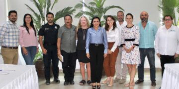 Blanca Merari recibe a Cónsules de Estados Unidos, Canadá y Gran Bretaña en visita de acercamiento