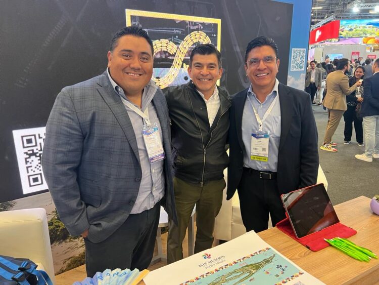 Destacada presencia de Isla Mujeres en la feria "Vitrina Turística" Anato 2023