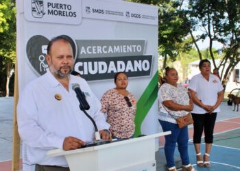 Gobierno de Puerto Morelos organiza brigada de “Acercamiento Ciudadano”