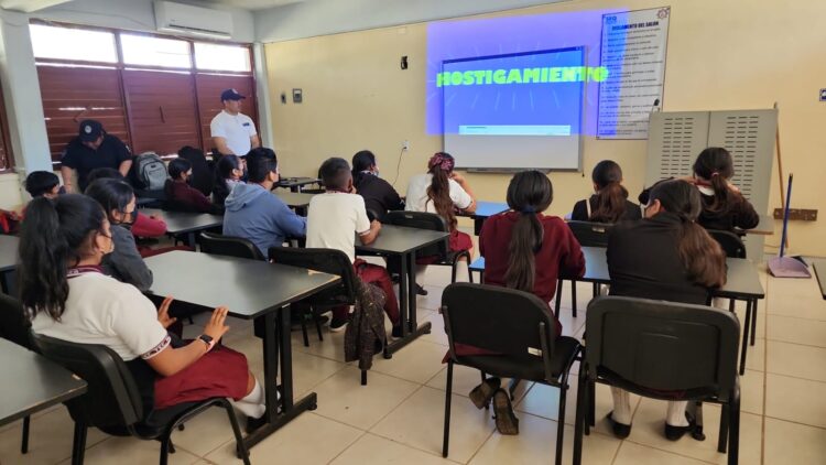 Seguridad Pública de Puerto Morelos refuerza acciones preventivas contra el ciberbullying