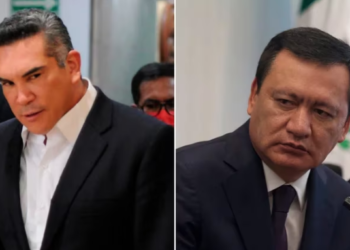 Llega Alejandro Moreno sin invitación a plenaria del PRI; Osorio Chong la cancela