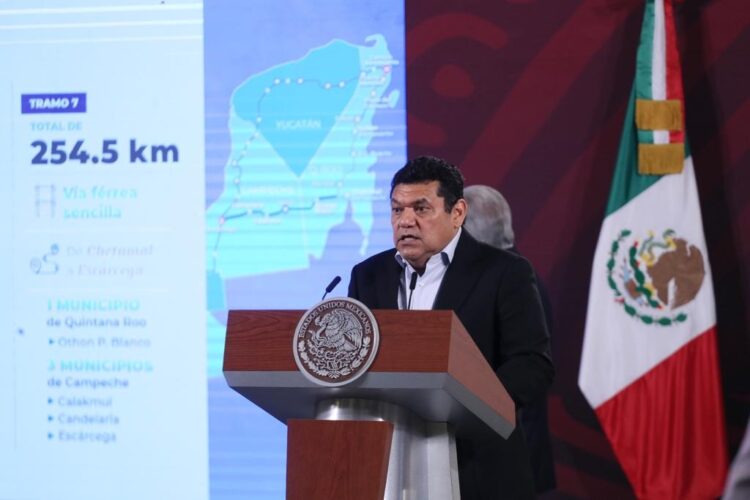 Fonatur presenta avances en tramos 5 Norte, 6 y 7 del Tren Maya