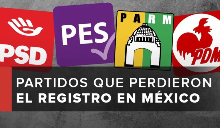 Desde el PDM hasta el PES; ¿cuáles partidos políticos ya perdieron su registro?