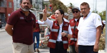 Ana Patricia Peralta asegura solución a peticiones de la ciudadanía de Cancún