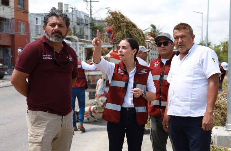 Ana Patricia Peralta asegura solución a peticiones de la ciudadanía de Cancún