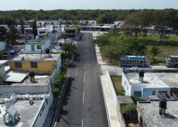 Mejora Mara Lezama vialidades en Chetumal