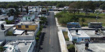 Mejora Mara Lezama vialidades en Chetumal