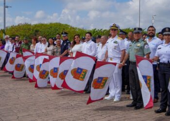 Da Mara Lezama banderazo al Plan de Seguridad Vacacional de Semana Santa