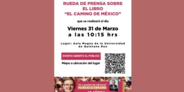Marcelo Ebrard presentará su libro “El Camino de México” en Chetumal