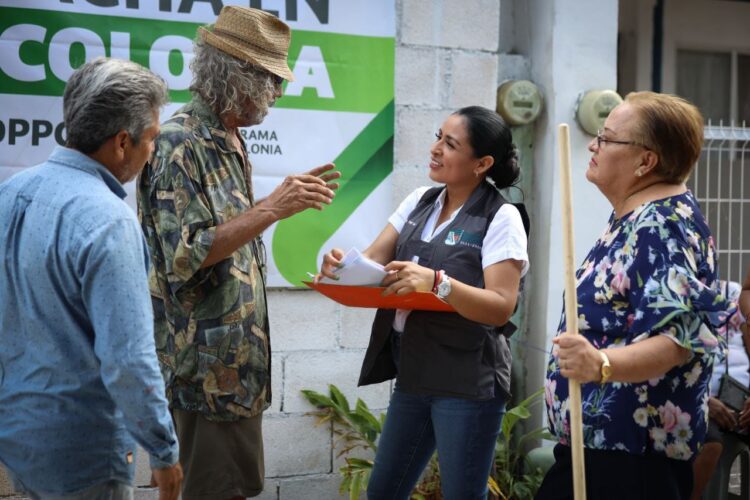 Blanca Merari encabeza el programa “Talacha en tu Colonia”