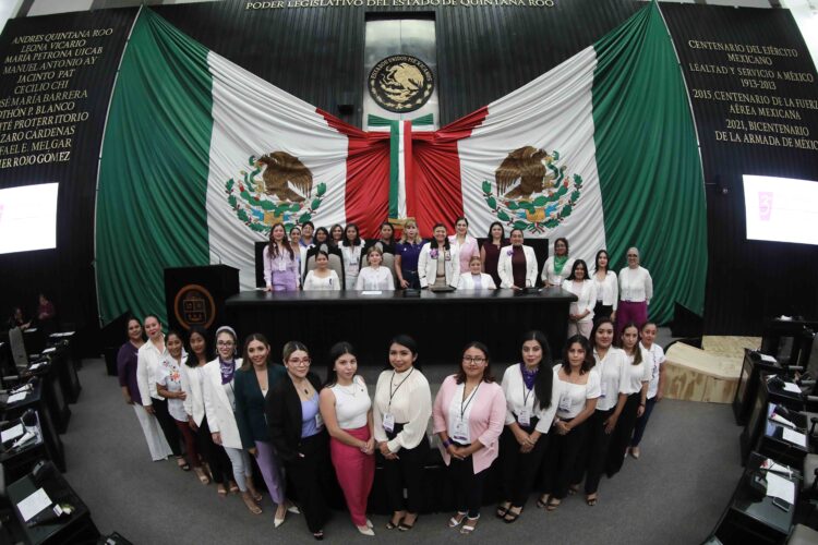 Todo listo para sesión del Tercer Parlamento de Mujeres de Quintana Roo