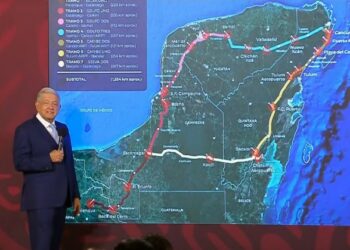 Tren Maya tendrá tramo eléctrico de 700 km y doble vía en Quintana Roo