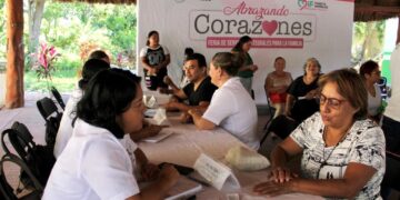 Ponen en marcha la 15ª jornada de “Abrazando Corazones” en Puerto Morelos