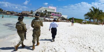 Mantienen constante vigilancia en varios puntos de Isla Mujeres