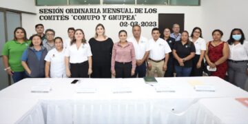 Blanca Merari encabeza sesión ordinaria de los comités del COMUPO y GMUPEA