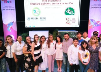 Escuchan y trabajan Mara Lezama y Atenea Gómez a favor de la niñez