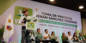 Designan a Renán Sánchez como nuevo presidente del PVEM en Quintana Roo