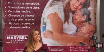 Presenta Marybel Villegas programa para atención médica a grupos vulnerables en Cancún