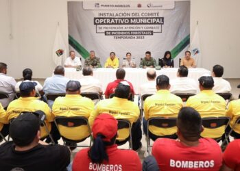 Blanca Merari instala Comité Operativo de Prevención, Atención y Combate de Incendios Forestales