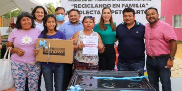 Promueve Atenea Gómez cuidado y conservación del medio ambiente en Isla Mujeres